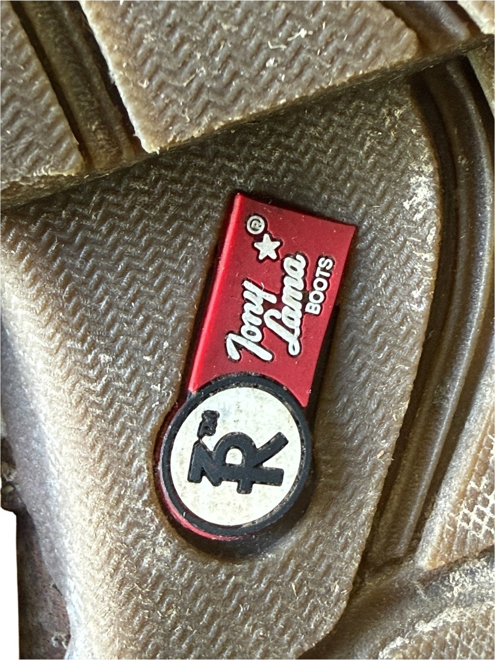 Tony Lama LL552 Kids Rusty Saddle 8" Cowboy Western Boots Shoes Youth Size 9D - Picture 8 of 8